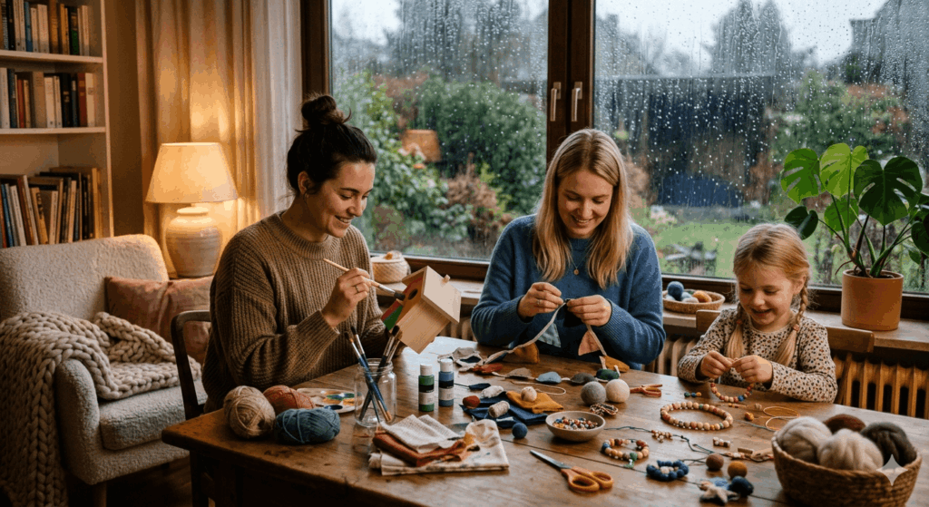 DIY-Ideen für regnerische Nachmittage Kreativ und sinnvoll die Zeit zu Hause nutzen