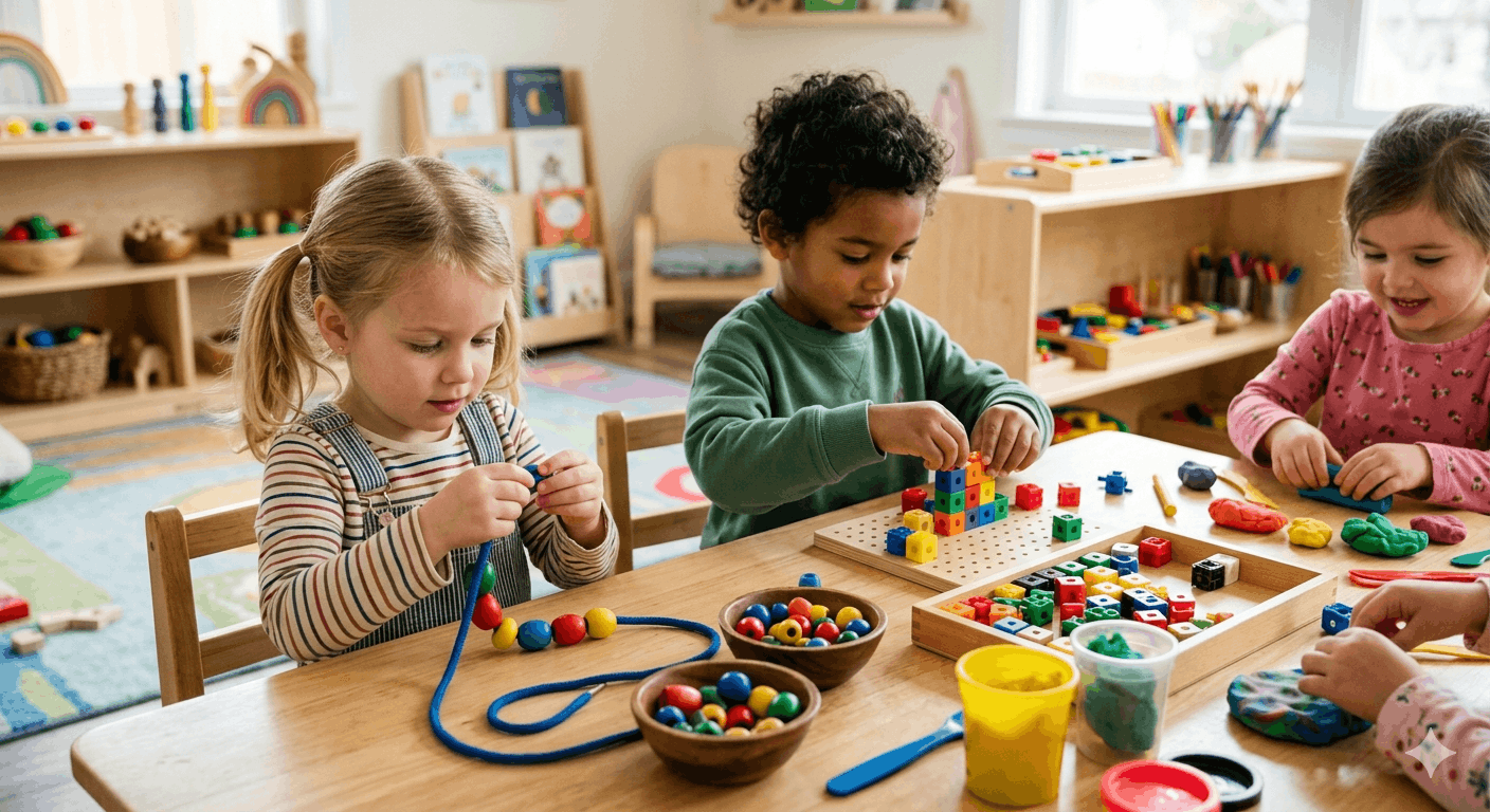Förderung der Feinmotorik bei Kindern Grundlagen, Bedeutung und praktische Tipps