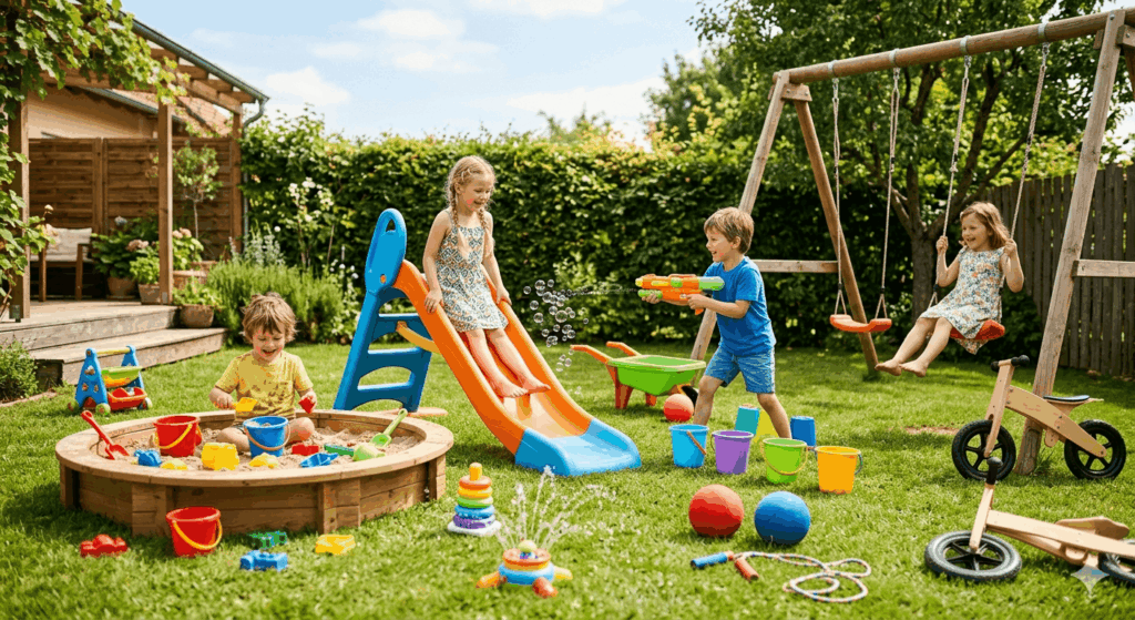 Outdoor-Spielzeug für den Sommer Die besten Ideen für Spiel, Spaß und Bewegung im Freien