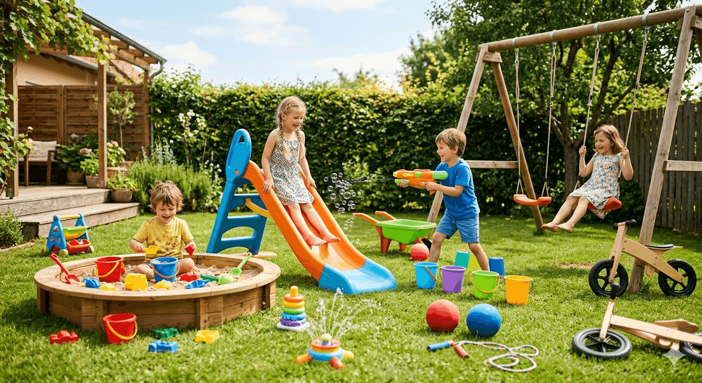 Outdoor-Spielzeug für den Sommer Die besten Ideen für Spiel, Spaß und Bewegung im Freien