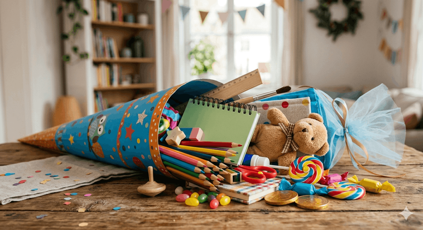Was kommt in die Schultüte Ideen für einen gelungenen Schulstart