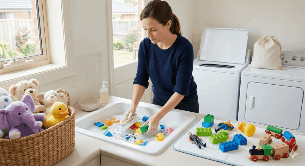Wie man Spielzeug richtig reinigt Hygiene im Kinderalltag