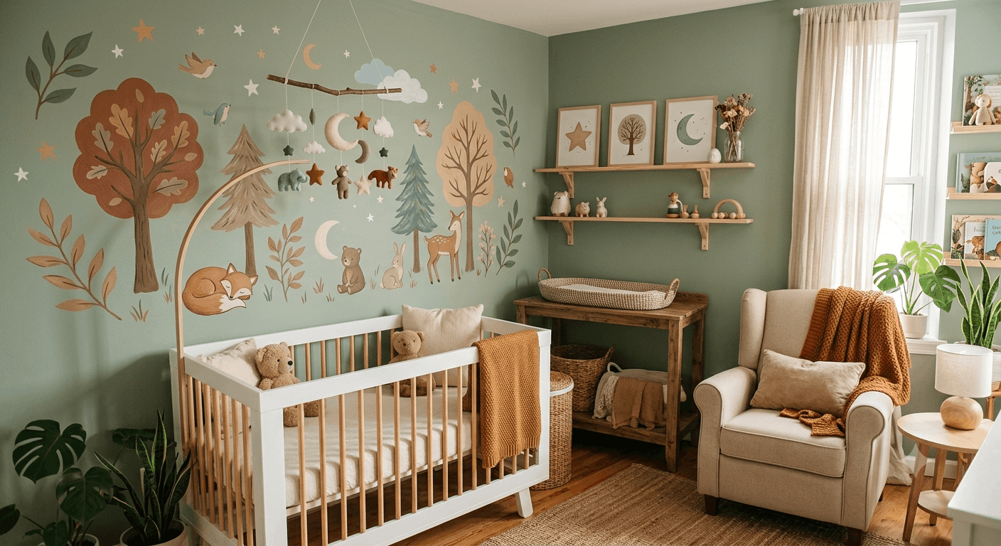 Babyzimmer Ideen Wandgestaltung 2026 Die schönsten Trends für ein liebevoll gestaltetes Babyzimmer