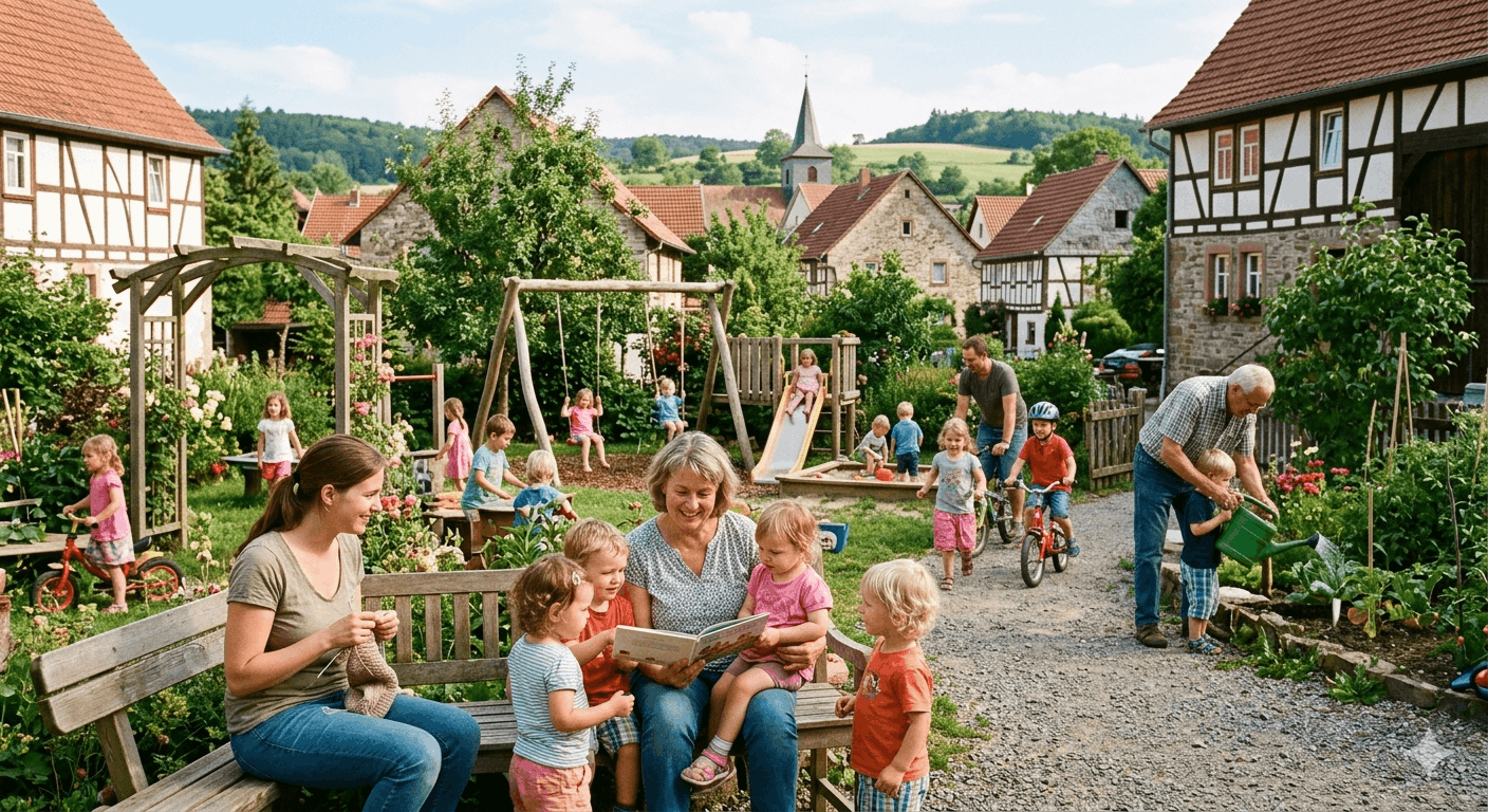 Das Dorf-Prinzip Wie du dir ein privates Betreuungsnetzwerk aufbaust (2026)