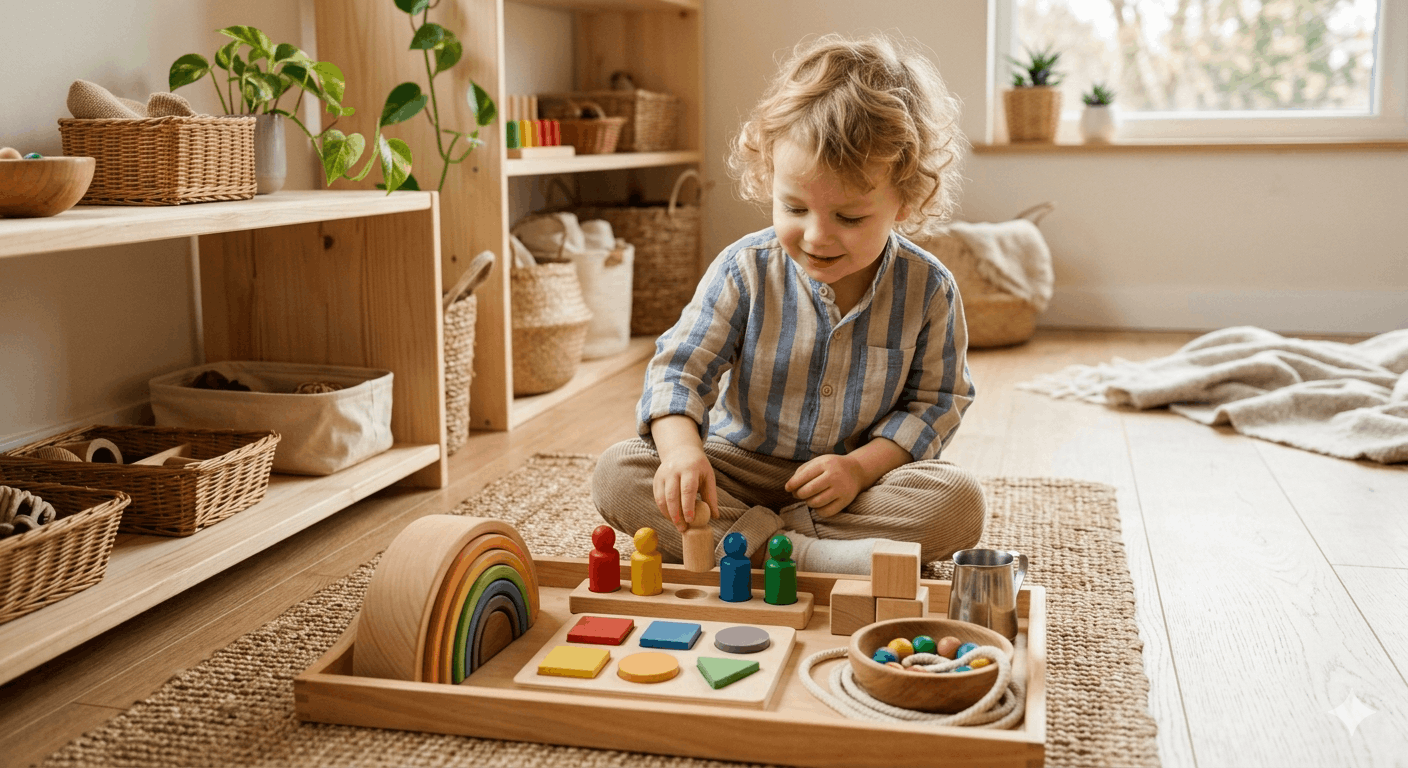 Montessori Wie viel Spielzeug brauchen Kinder wirklich (2026)