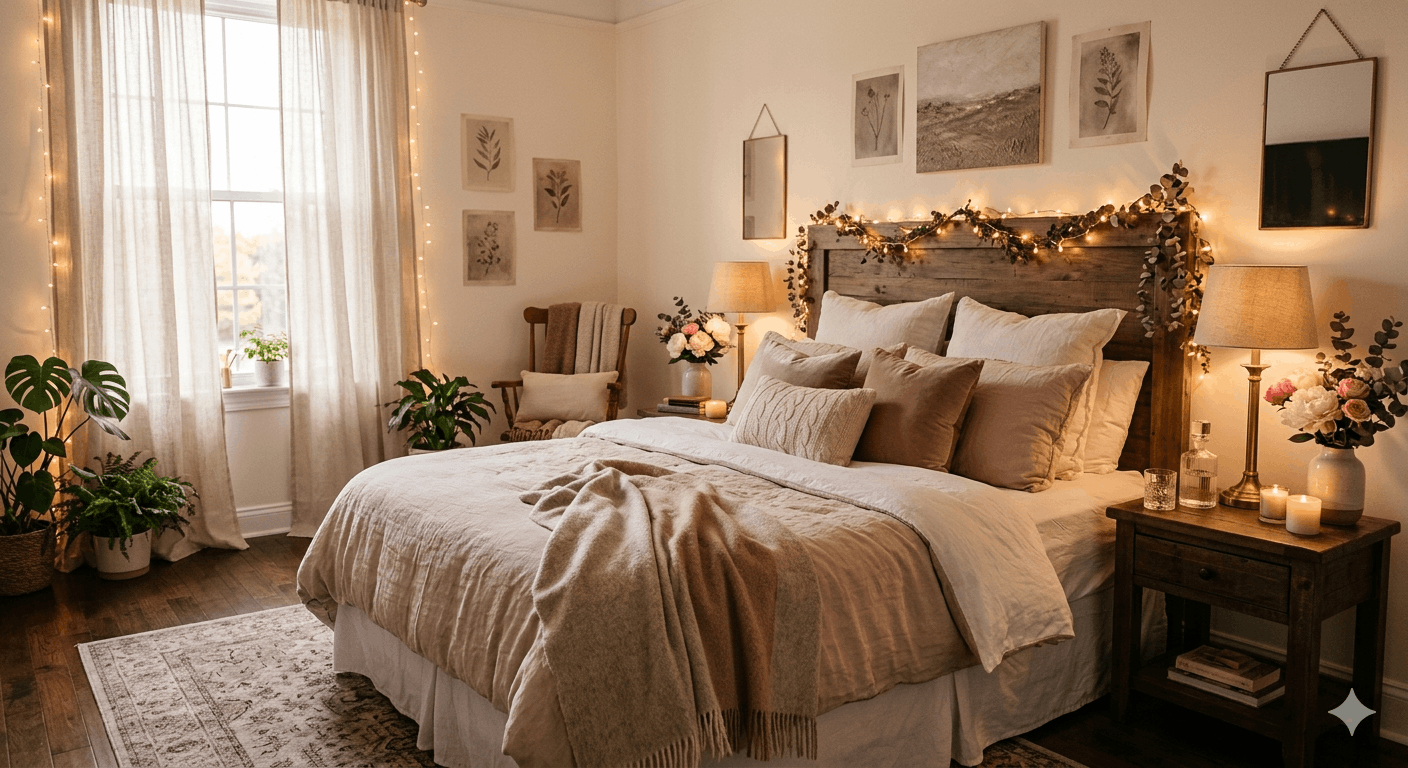 Romantische Schlafzimmer-Einrichtung Die schönsten Ideen für 2026