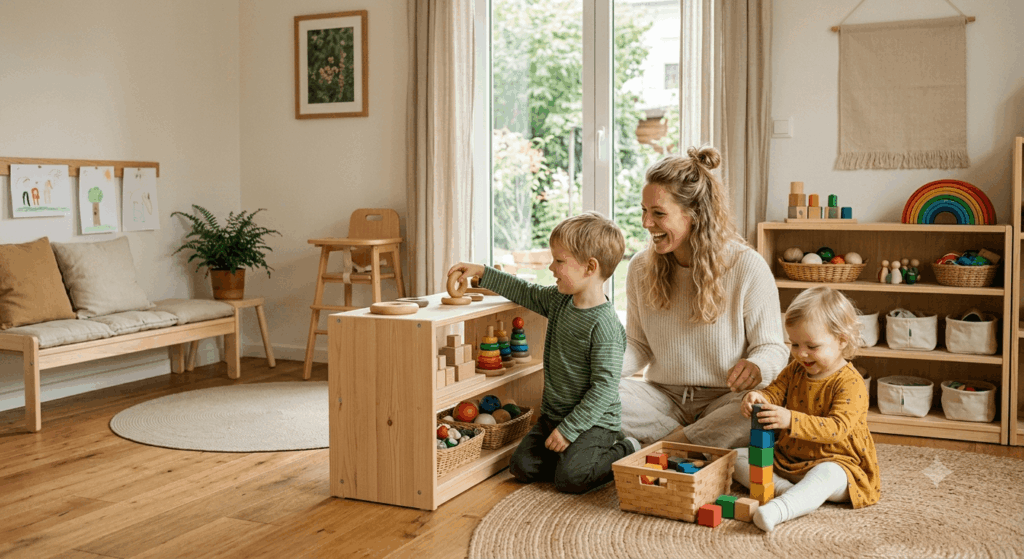 Kinderzimmer nach Montessori einrichten 7 Ideen für mehr Selbstständigkeit 2026