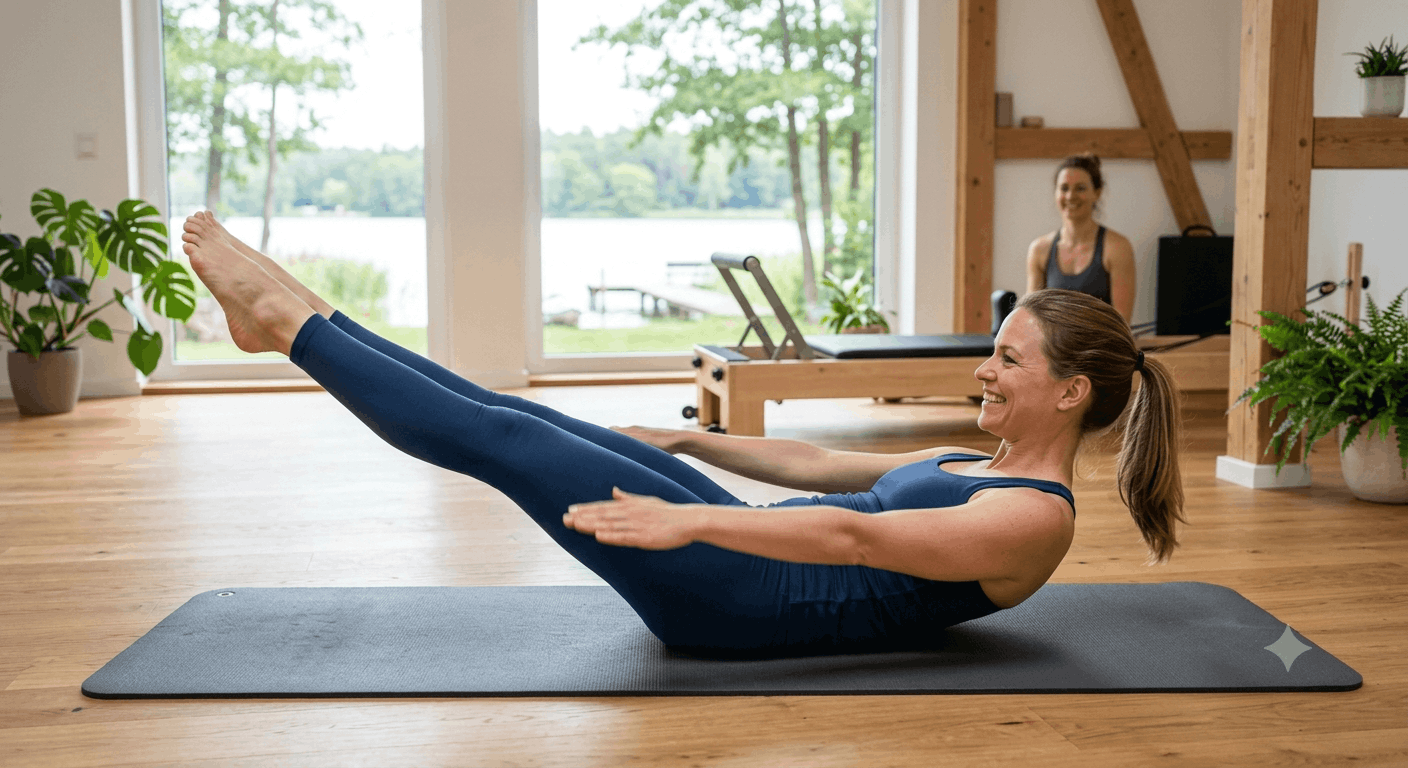 Pilates Übung The Hundred Anleitung, Technik und Vorteile der klassischen Pilates-Übung 2026