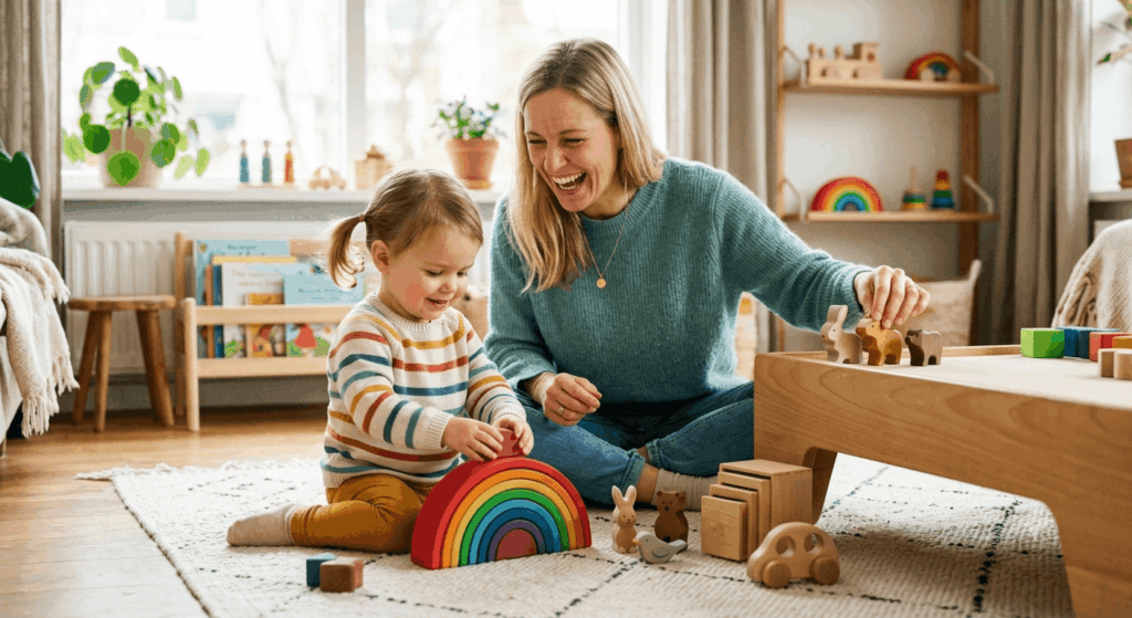 Sinnvolles Spielzeug für Kleinkinder Warum Open-Ended Play die Fantasie fördert 2026