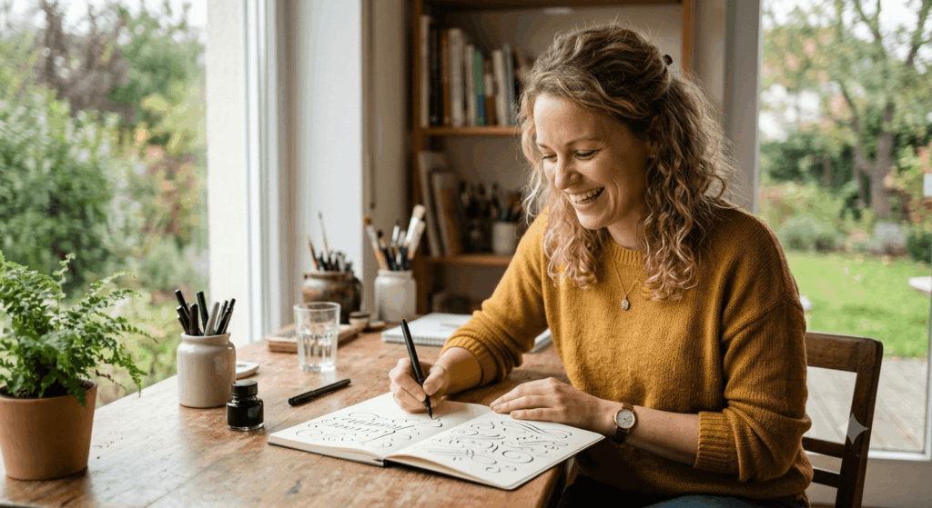 Timo Ostrich Handlettering Generator Fontilo 2026 Lohnt sich das Angebot