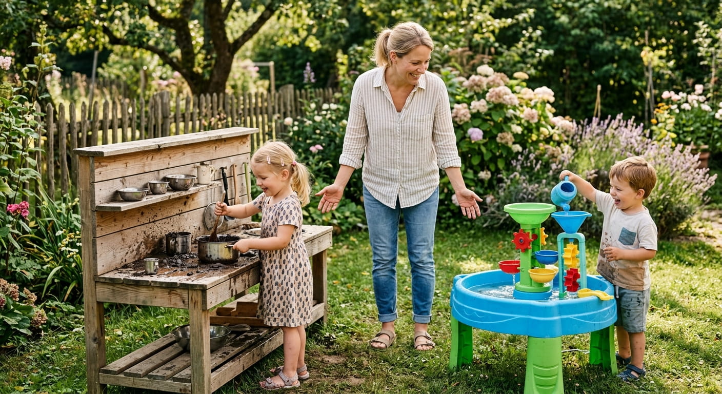 Matschküche oder Wasserspieltisch 2026 Was passt besser für Kinder