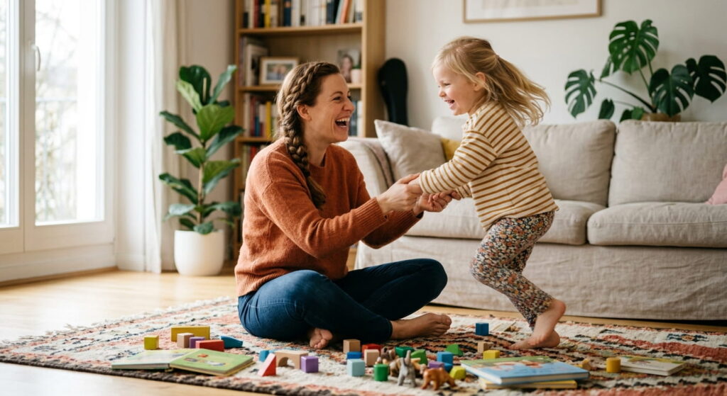 Mutter und Tochter spielen muttispielt.de Sidebar